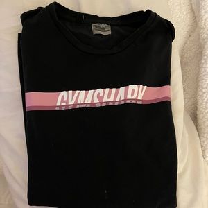 Oversized GymShark Short Sleeve Shirt S